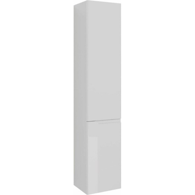 Пенал LEMARK MIANO 35 см подвесной/напольный, правый, 2-х дверный, белый глянец LM06M35P