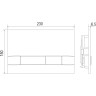 Сет: Инсталляция LEMARK PENEDA EXPERT + кнопка смыва BIT чёрный матовый Soft touch 9812216