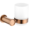 Стакан LEMARK ЗЕНИТ брашированное розовое золото LMA-1635S-BRRG